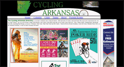Desktop Screenshot of cyclingarkansas.com